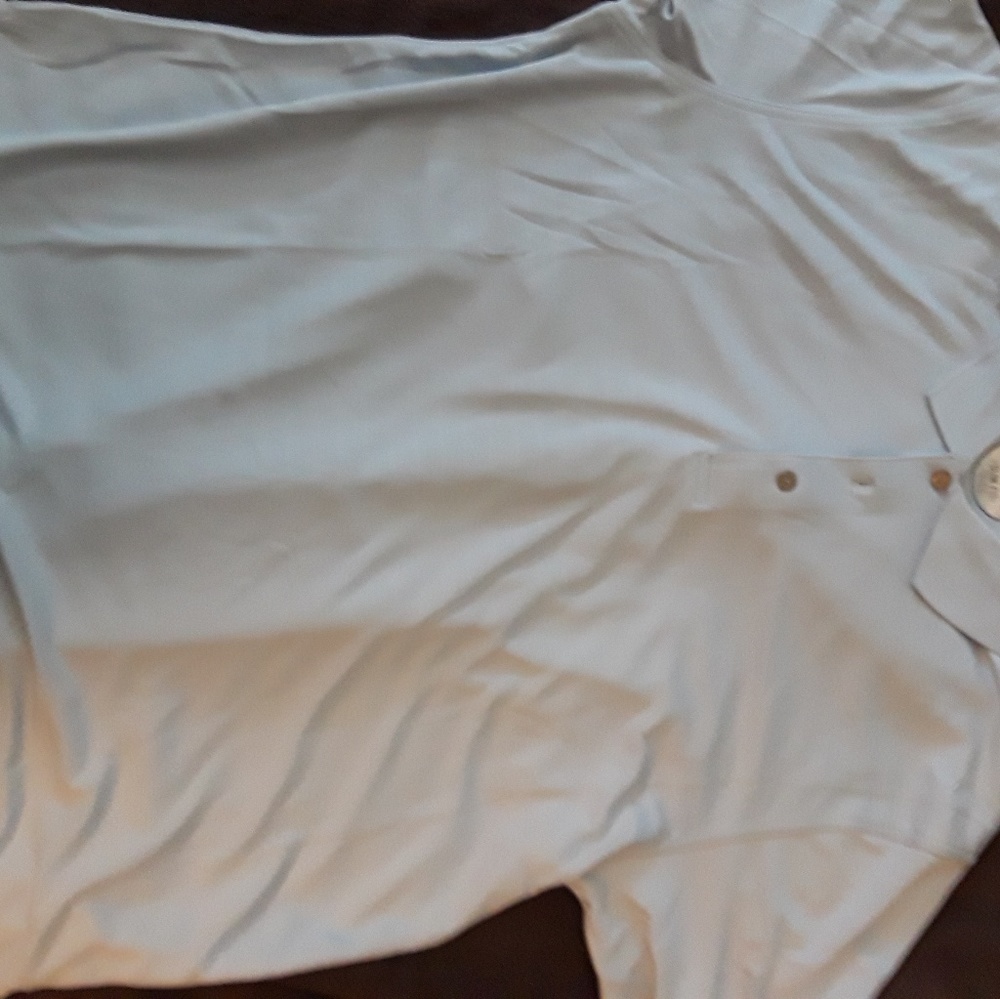 Mens Grand Slam Slim Fit Textured Stripe Polo -XXL